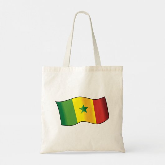 Tote Bag Drapeau du Sénégal (Dos)