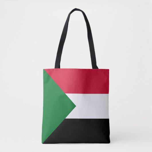Tote Bag Drapeau du Soudan (Devant)