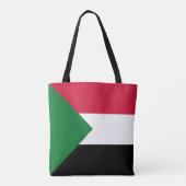 Tote Bag Drapeau du Soudan (Dos)