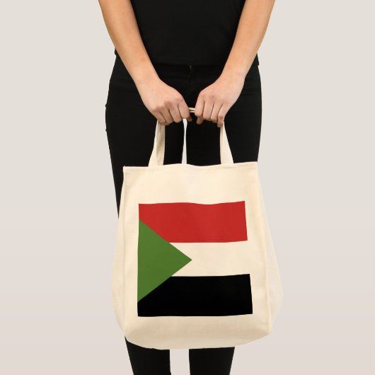 Tote Bag drapeau du Soudan (Devant (produit))