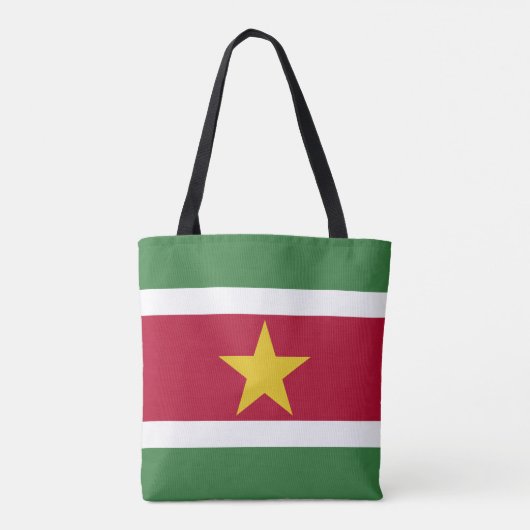 Tote Bag Drapeau du Suriname (Dos)