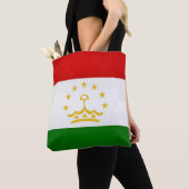Tote Bag Drapeau du Tadjikistan cool (De près)
