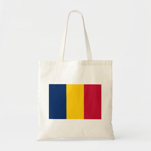 Tote Bag Drapeau du Tchad (Devant)