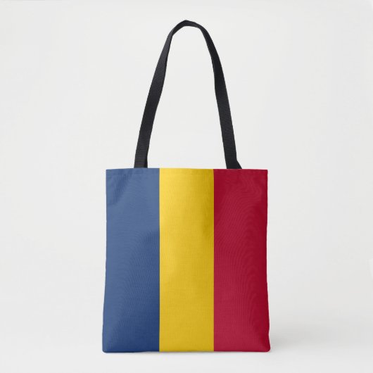Tote Bag Drapeau du Tchad (Devant)