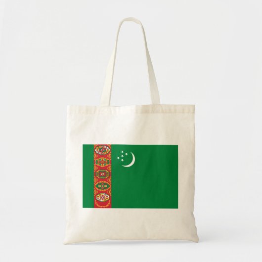 Tote Bag Drapeau du Turkménistan (Devant)