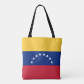 Tote Bag Drapeau du Venezuela (Dos)