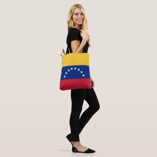 Tote Bag Drapeau du Venezuela (Sur le modèle)