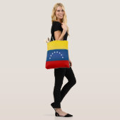 Tote Bag Drapeau du Venezuela cool (Sur le modèle)