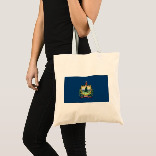 Tote Bag Drapeau du Vermont (Devant (produit))