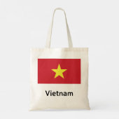 Tote Bag Drapeau du Vietnam (Dos)