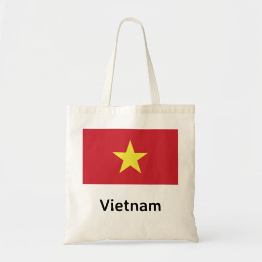 Tote Bag Drapeau du Vietnam (Devant)