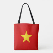 Tote Bag Drapeau du Vietnam cool (Dos)