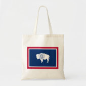 Tote Bag Drapeau du Wyoming (Devant)