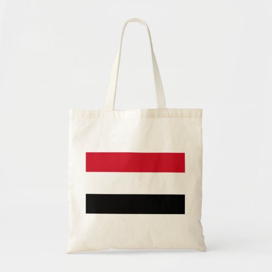 Tote Bag Drapeau du Yémen (Devant)
