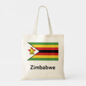 Tote Bag Drapeau du Zimbabwe (Dos)