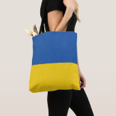Tote Bag Drapeau d'Ukraine (De près)