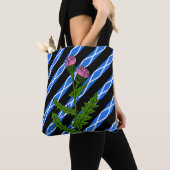Tote Bag Drapeau écossais de rayures (De près)