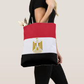 Tote Bag Drapeau égyptien (De près)