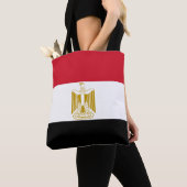 Tote Bag Drapeau égyptien (De près)