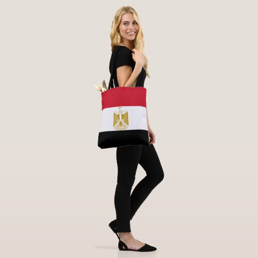 Tote Bag Drapeau égyptien (Sur le modèle)