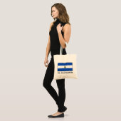 Tote Bag Drapeau El Salvador (Devant (modèle))