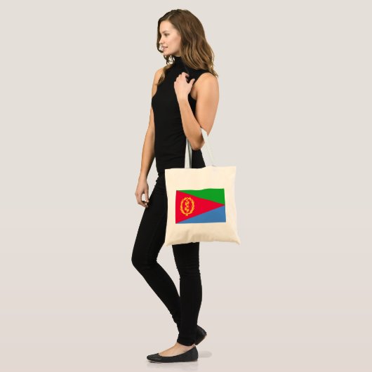 Tote Bag Drapeau Érythrée (Devant (modèle))