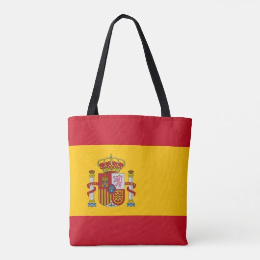 Tote Bag Drapeau Espagne (Dos)