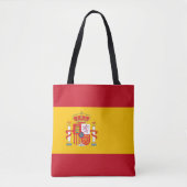 Tote Bag Drapeau espagnol (Devant)