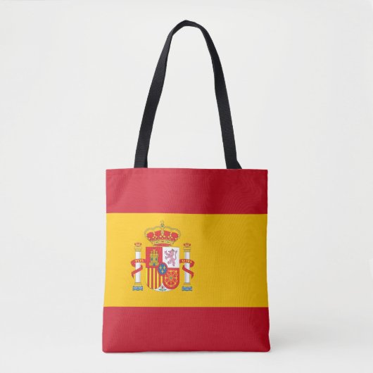 Tote Bag Drapeau espagnol (Devant)