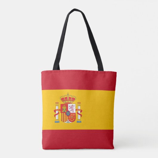 Tote Bag Drapeau espagnol (Dos)