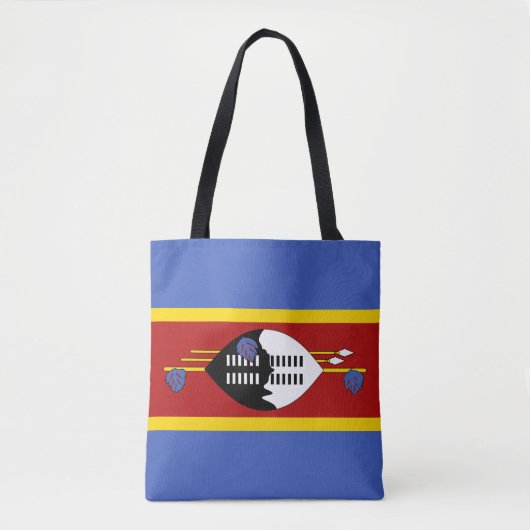 Tote Bag Drapeau Eswatini (Devant)