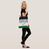 Tote Bag Drapeau et symbole de fierté androphile (Sur le modèle)