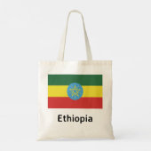 Tote Bag Drapeau Éthiopie (Dos)