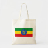 Tote Bag Drapeau Éthiopie (Devant)