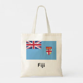 Tote Bag Drapeau Fidji (Dos)