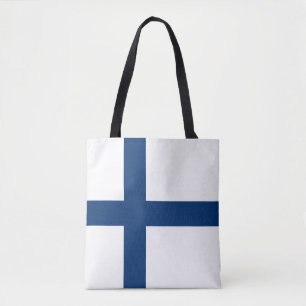 Tote Bag Drapeau Finlande