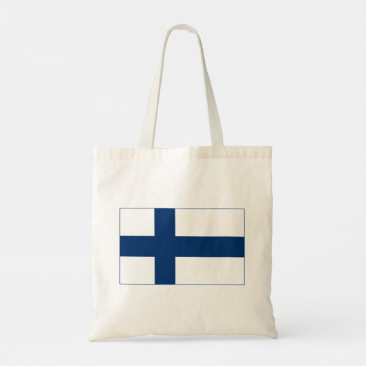 Tote Bag Drapeau Finlande (Dos)