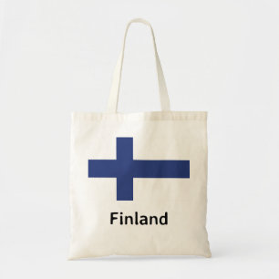 Tote Bag Drapeau Finlande