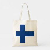 Tote Bag Drapeau Finlande (Dos)