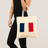 Tote Bag Drapeau Français (Devant (produit))