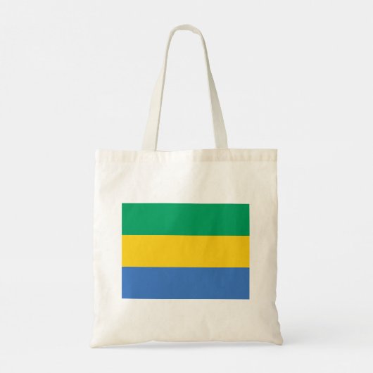 Tote Bag Drapeau Gabon (Dos)