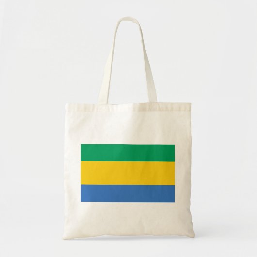 Tote Bag Drapeau Gabon (Devant)
