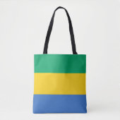 Tote Bag Drapeau Gabon (Devant)