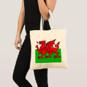 Tote Bag Drapeau gallois (Devant (produit))