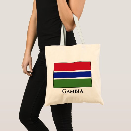 Tote Bag Drapeau Gambie (Devant (produit))
