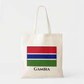Tote Bag Drapeau Gambie (Devant)
