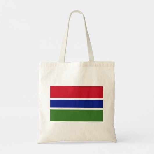 Tote Bag Drapeau Gambie (Dos)