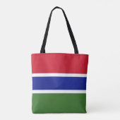 Tote Bag Drapeau Gambie (Dos)