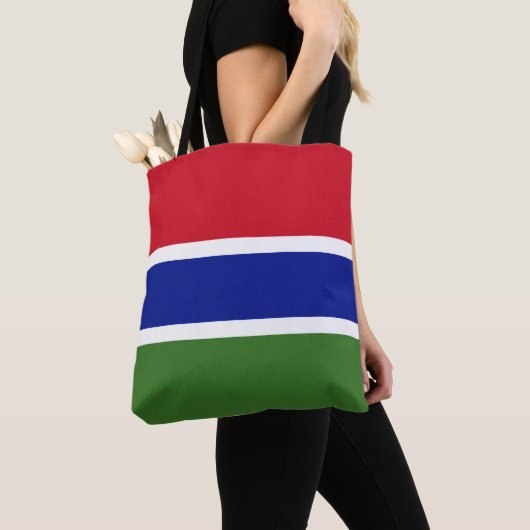 Tote Bag Drapeau Gambie (De près)