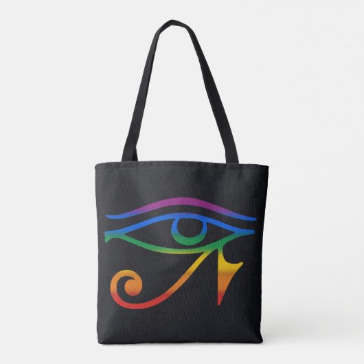 Tote Bag Drapeau Gay Goth Pride (Dos)